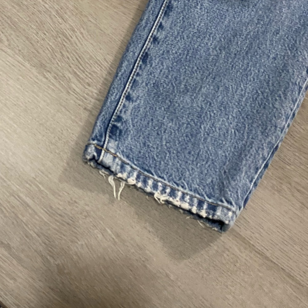 Current / Elliot yours mine straight crop distressed jeans 31 - Picture 9 of 12